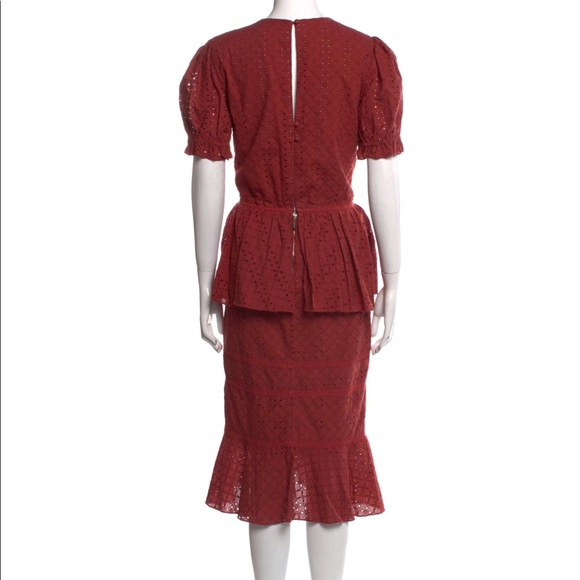 Johanna Ortiz - Dandyism Spice Midi Dress - Picture 6 of 8